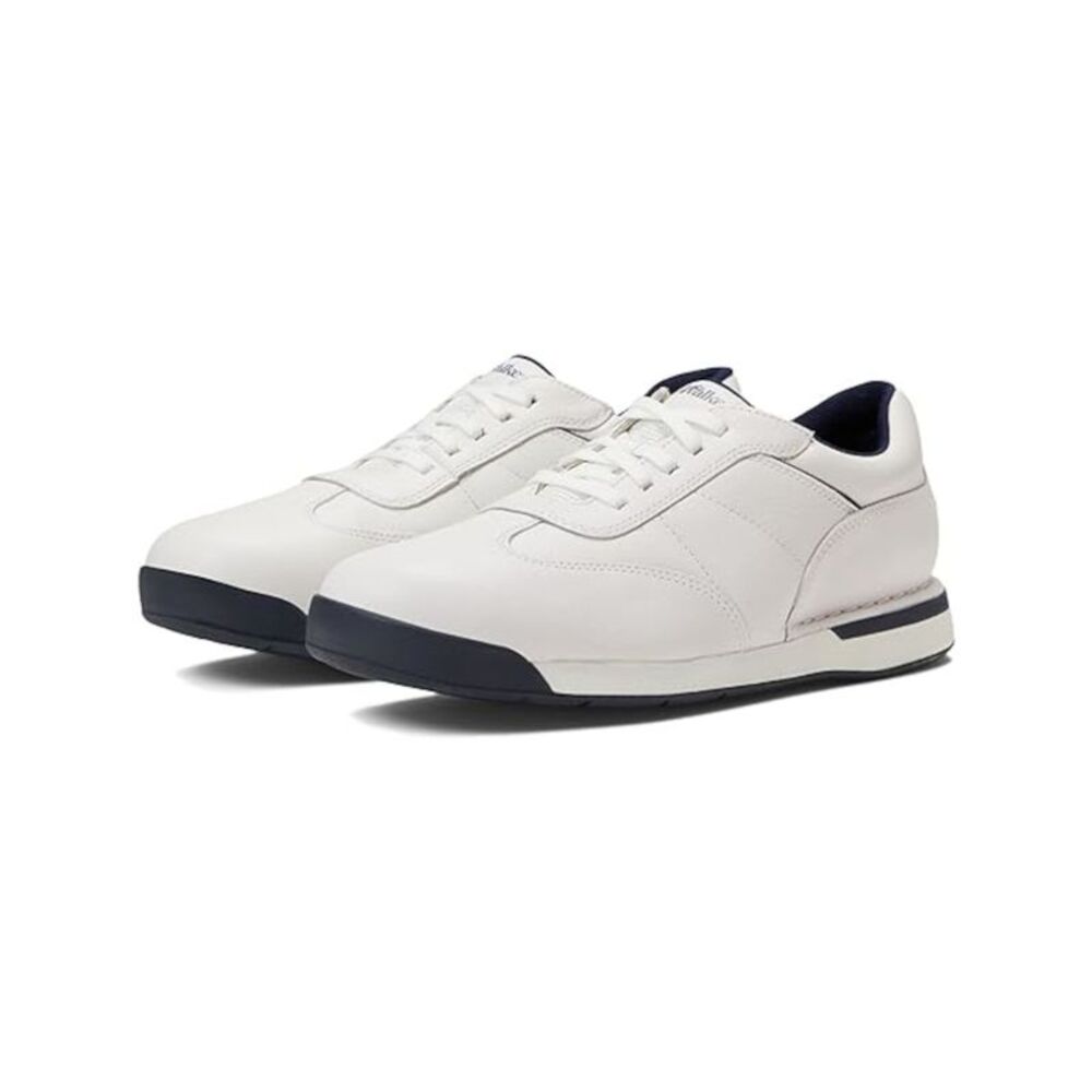 NWT ROCKPORT Mens White 7200 Plus Prowalker Leather Athletic Walking Shoes 12